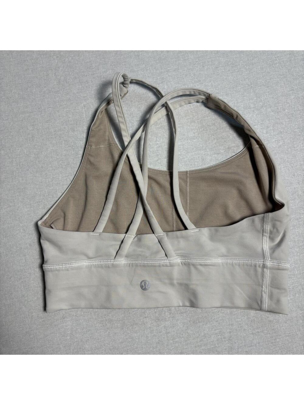 lululemon Energy Sports Bra White Size 6